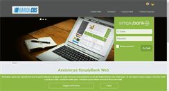 Desktop Screenshot of online.bancacrs.it